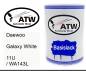 Preview: Daewoo, Galaxy White, 11U / WA143L: 500ml Lackdose, von ATW Autoteile West.